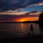 Sonnenuntergang in Mecklenburg