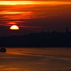 Sonnenuntergang in Meersburg