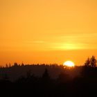 Sonnenuntergang in meiner Heimat ( Schwarzwald)