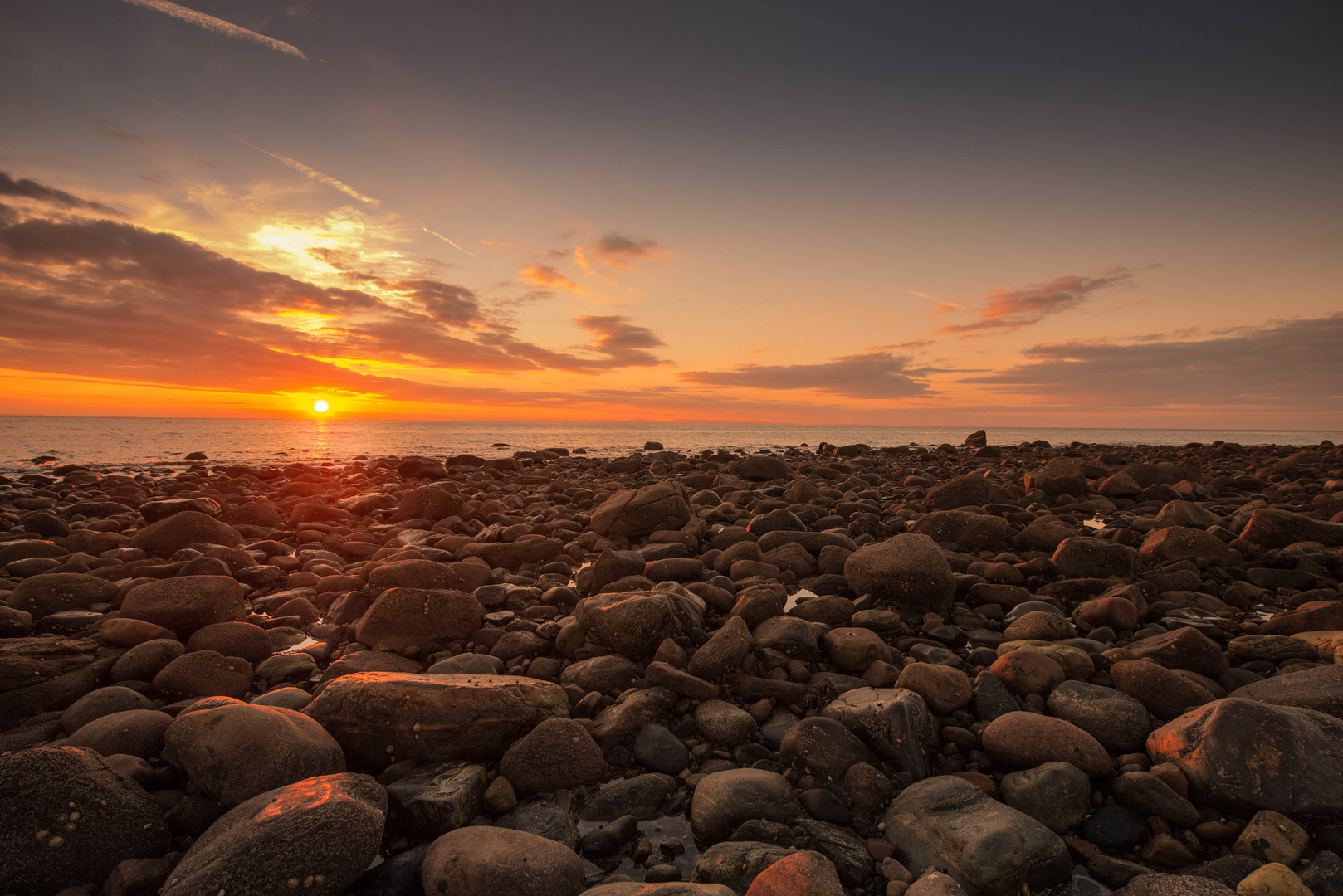 Sonnenuntergang in Melvaig - Schottland