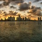 Sonnenuntergang in Miami