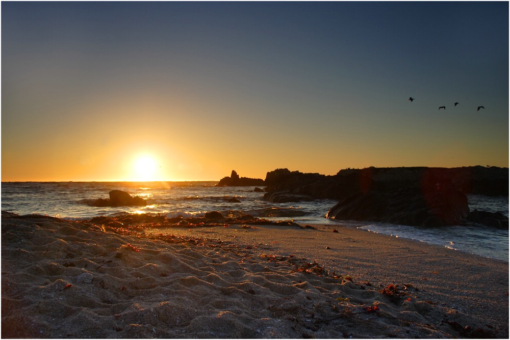 Sonnenuntergang in Monterey