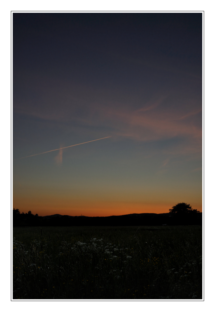 Sonnenuntergang in MTK