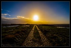 Sonnenuntergang in Müggenburg