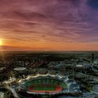 Sonnenuntergang in München