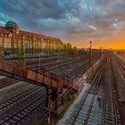 Sonnenuntergang in München