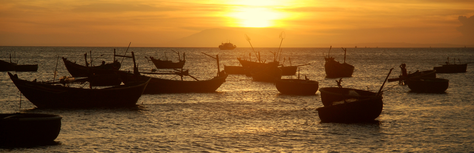 Sonnenuntergang in Mui Ne