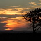 Sonnenuntergang in Mupalanga