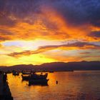 Sonnenuntergang in Nafplio