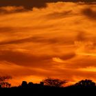 Sonnenuntergang in Namibia