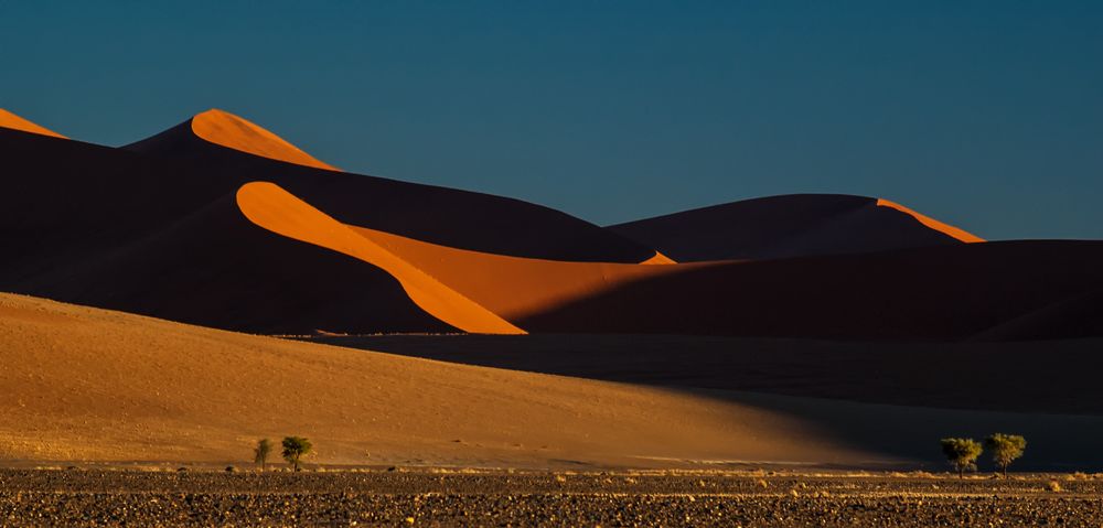 Sonnenuntergang in Namibia