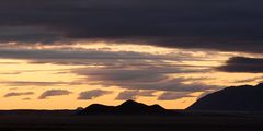 Sonnenuntergang in Namibia