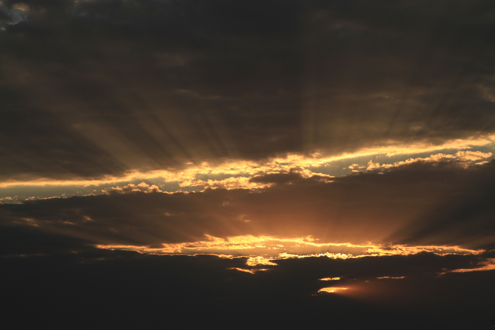 Sonnenuntergang in Namibia