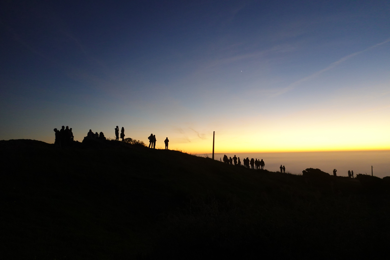 Sonnenuntergang in Nazare