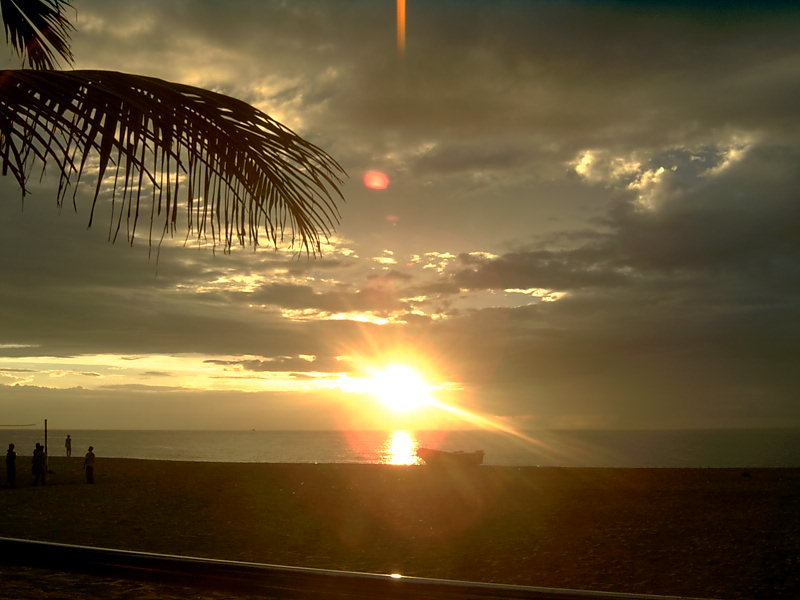 Sonnenuntergang in Negombo