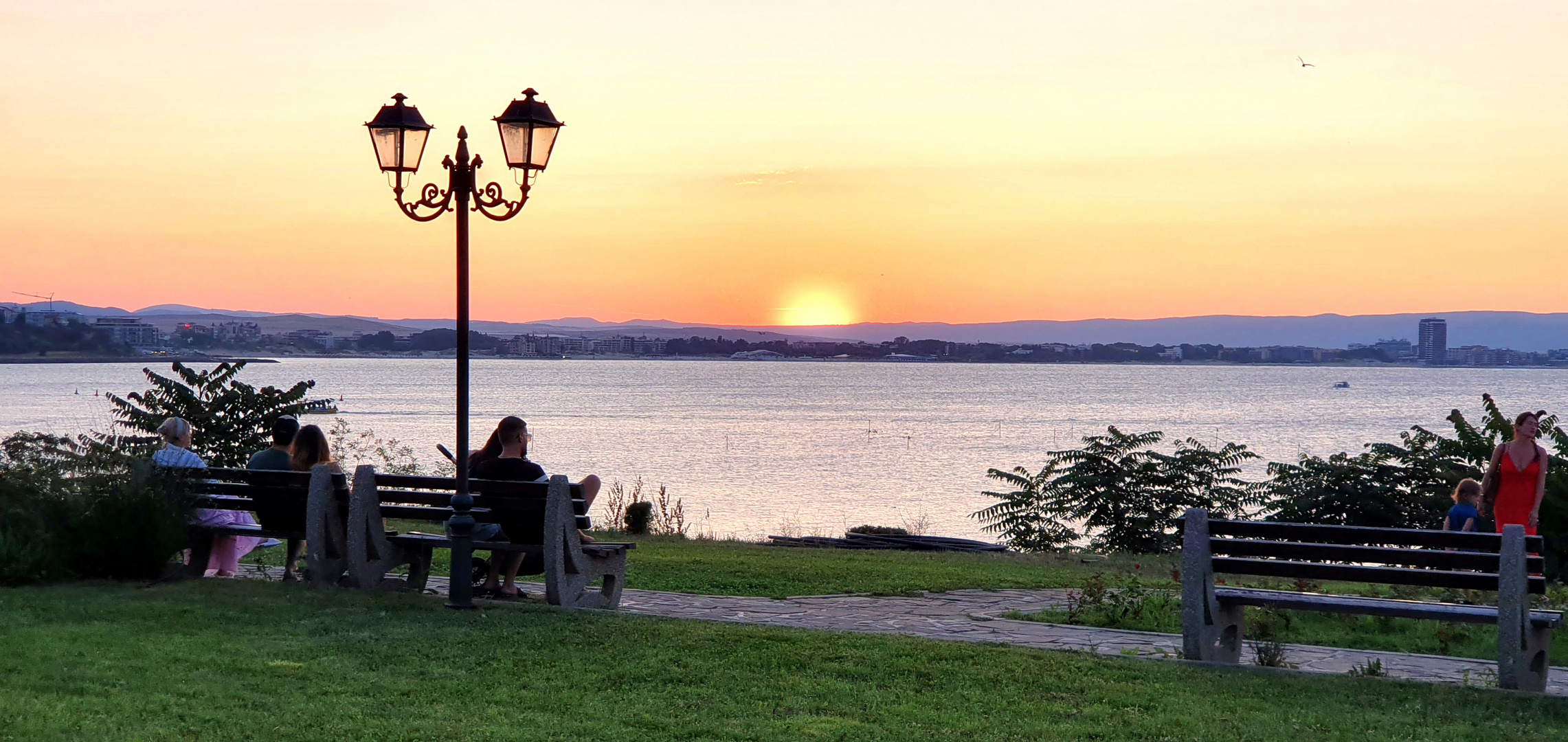 Sonnenuntergang in Nessebar