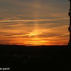 Sonnenuntergang in Neubrandenburg