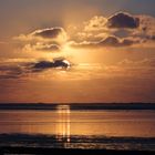 Sonnenuntergang in Neuharlingersiel