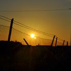 Sonnenuntergang in Neuss-Allerheiligen