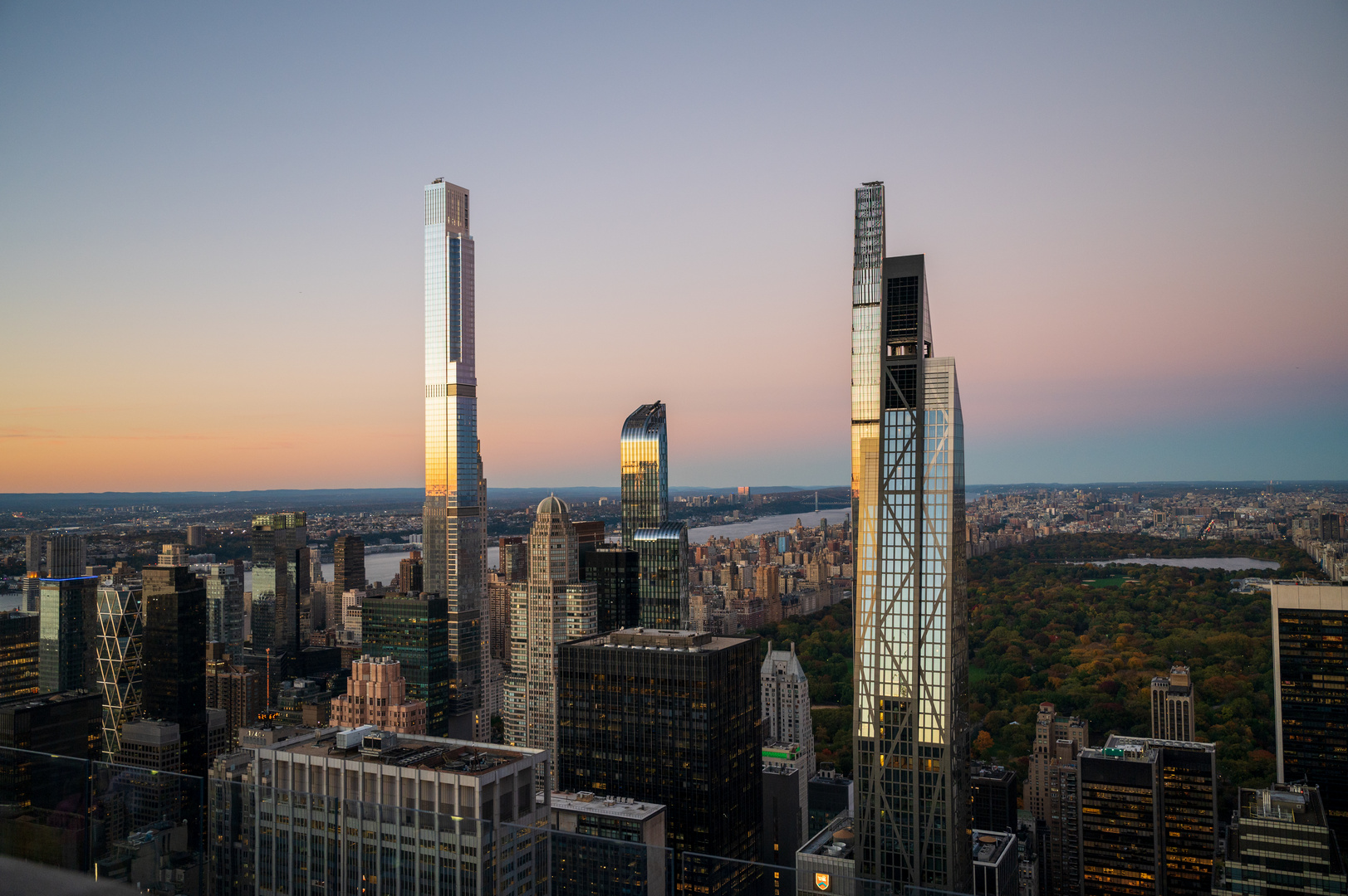 Sonnenuntergang in New York