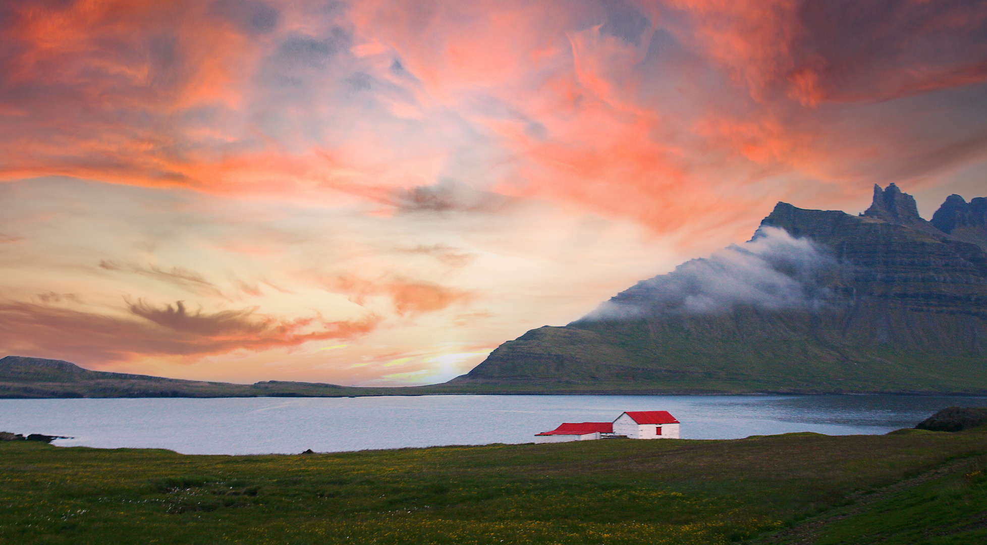 Sonnenuntergang in (N)Iceland