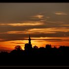 Sonnenuntergang in Niederbayern