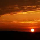 Sonnenuntergang in Niederbayern