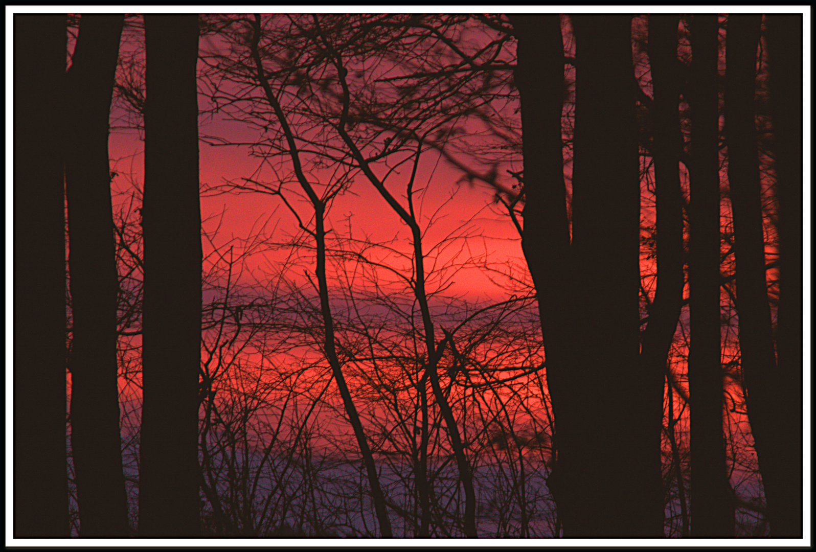 Sonnenuntergang in Niederbayern