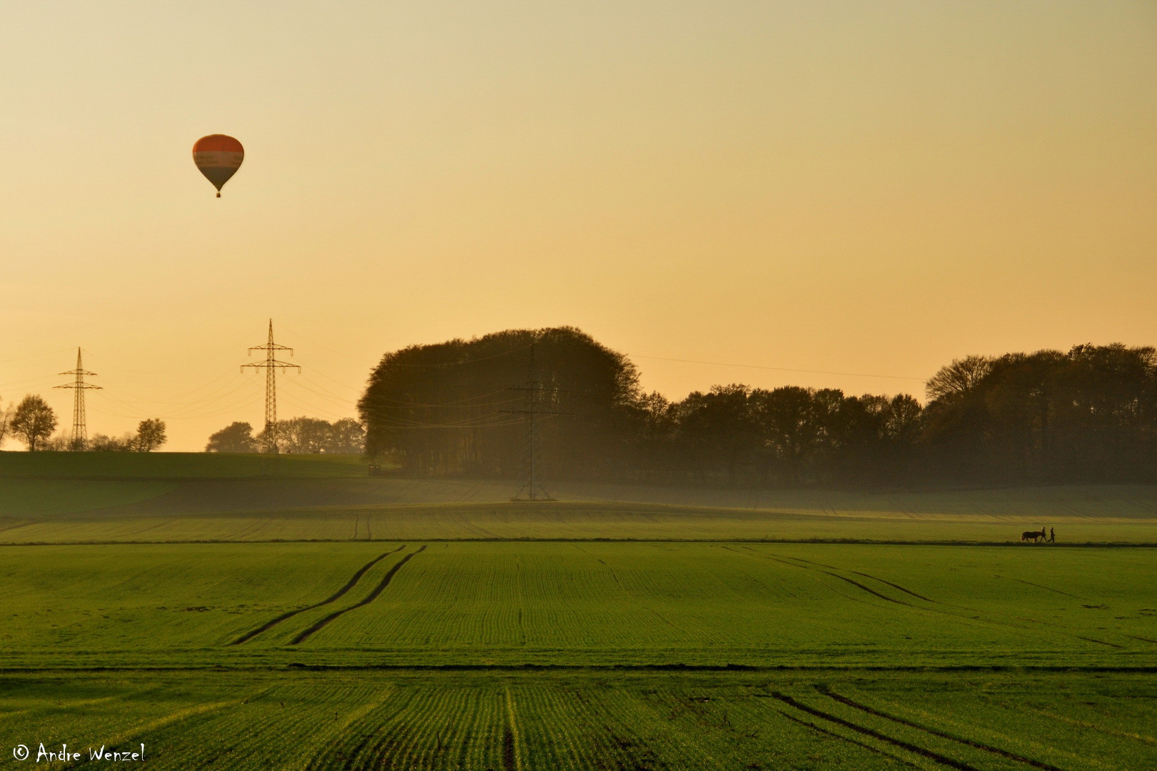 Sonnenuntergang in Niedersachsen