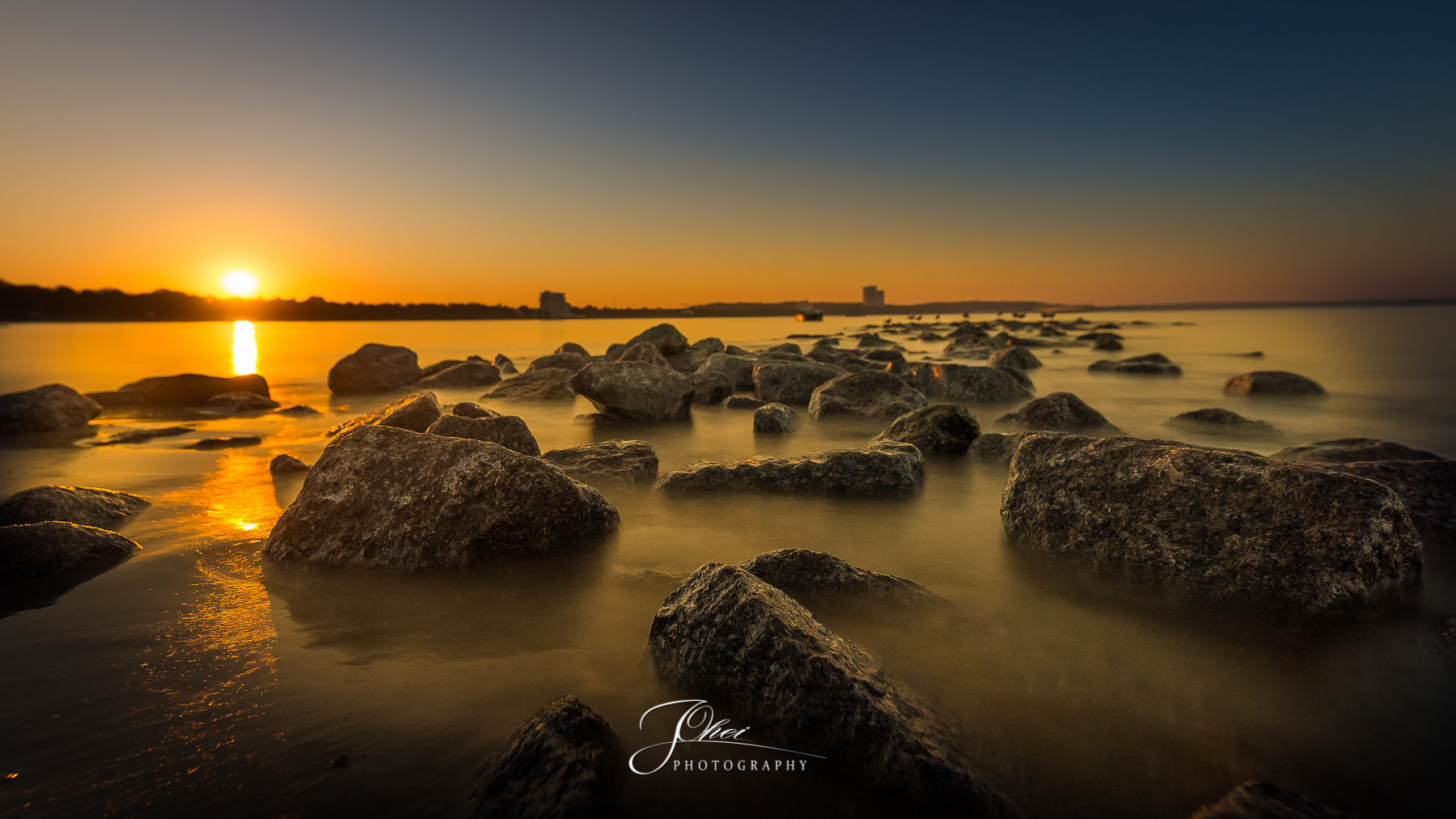 Sonnenuntergang in Niendorf an der Ostsee