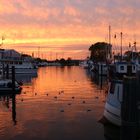 Sonnenuntergang in Niendorf/Ostsee