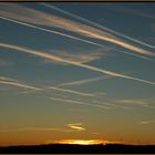 Sonnenuntergang in Nistertal - Westerwald