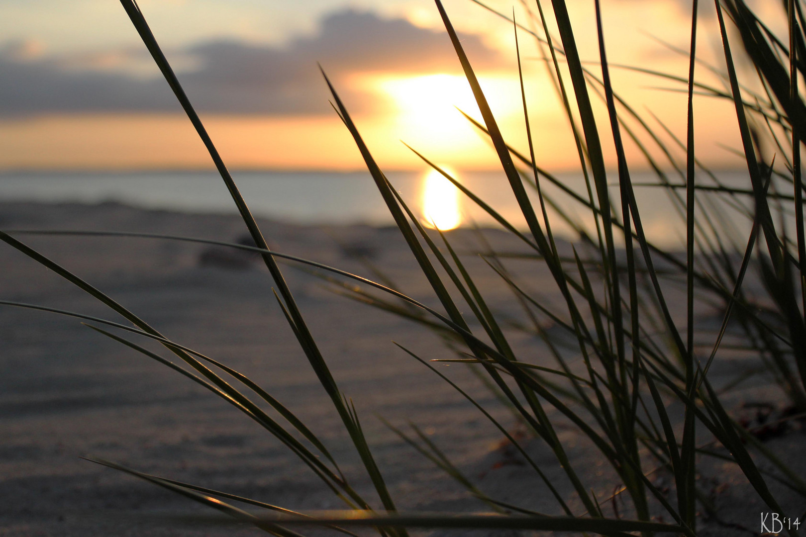 Sonnenuntergang in Noer