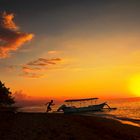 Sonnenuntergang in Nord Bali