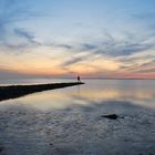 Sonnenuntergang in Norddeich