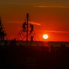 Sonnenuntergang in Norddeich