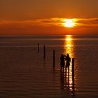 Sonnenuntergang in Norddeich