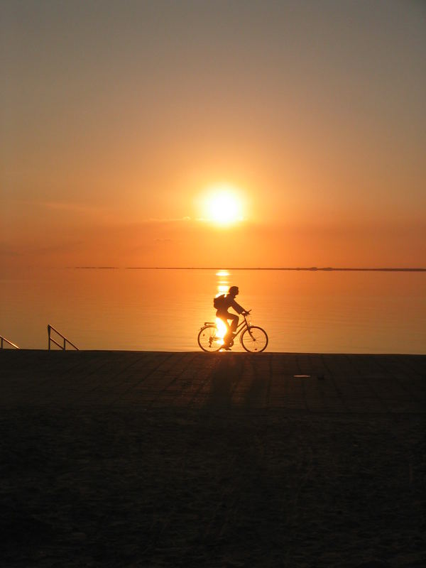 Sonnenuntergang in Norddeich