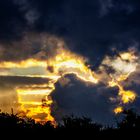 Sonnenuntergang in Norddeutschland