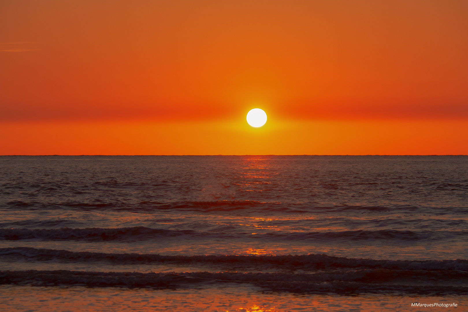 Sonnenuntergang in Norderney