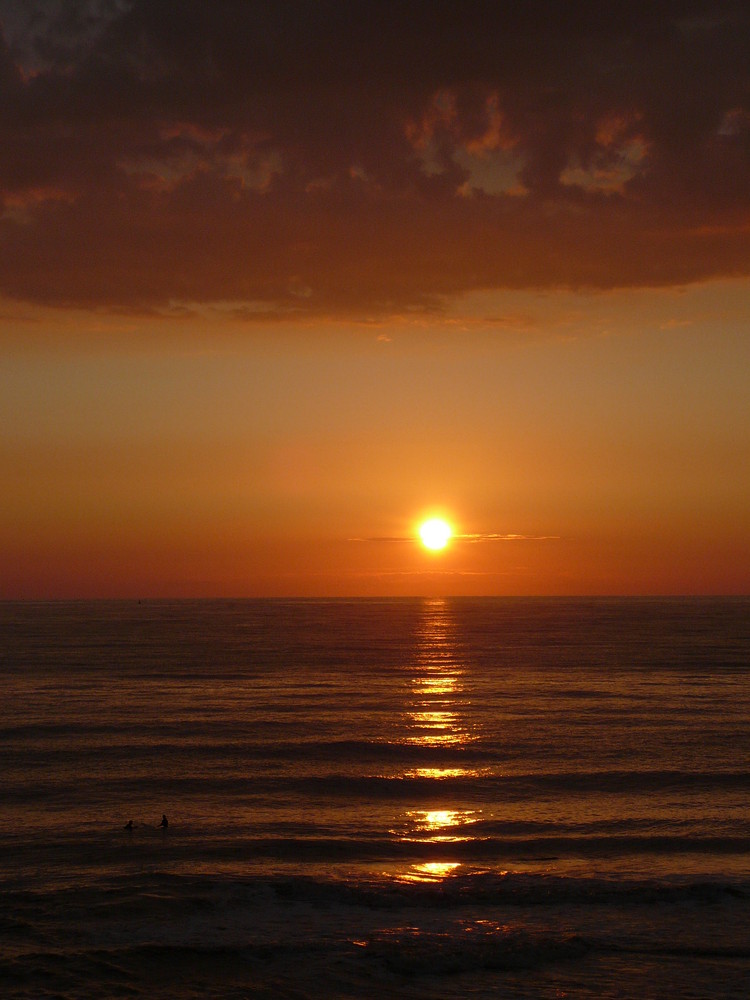 Sonnenuntergang in Nordholland