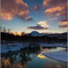 Sonnenuntergang in Nordnorwegen