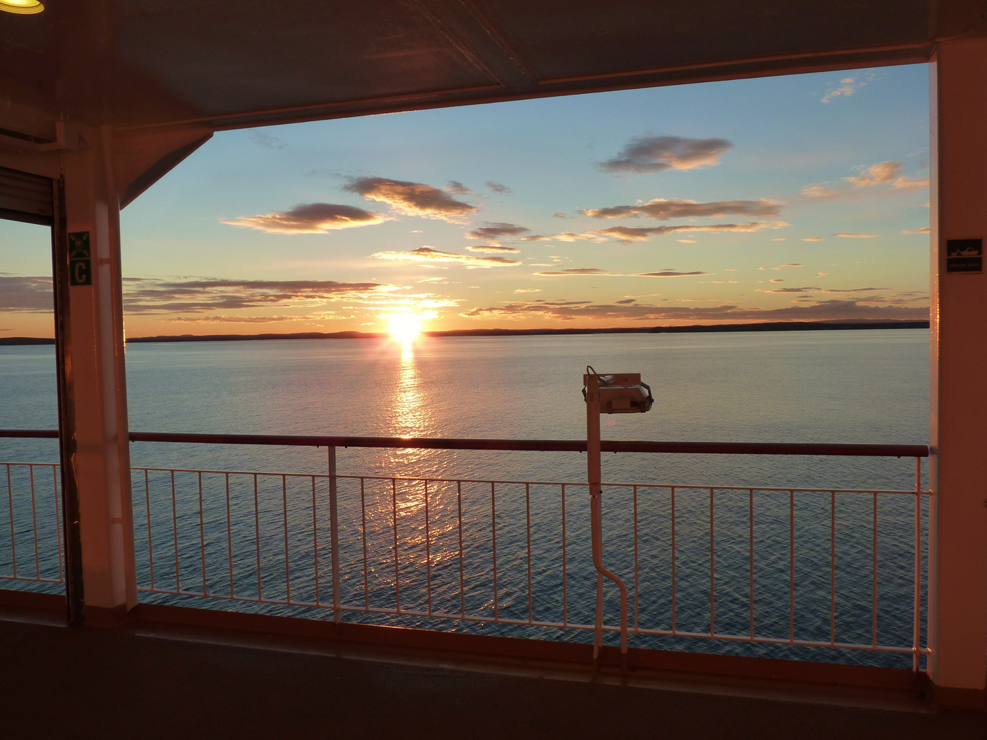 sonnenuntergang in norwegen