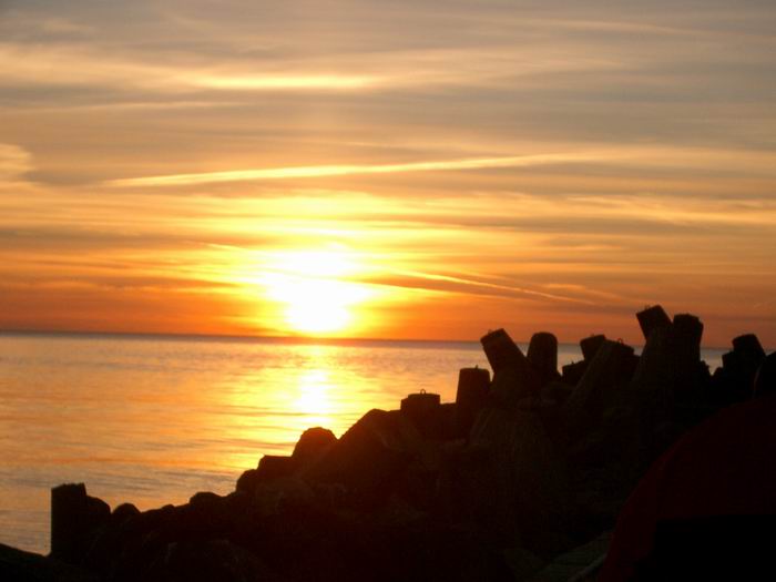 Sonnenuntergang in Norwegen