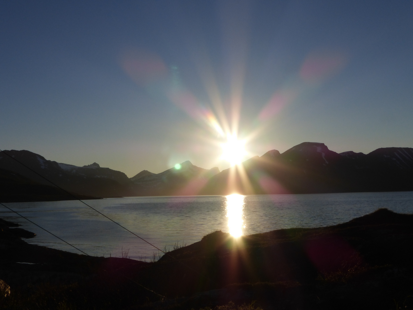 Sonnenuntergang in Norwegen