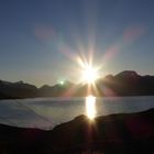 Sonnenuntergang in Norwegen