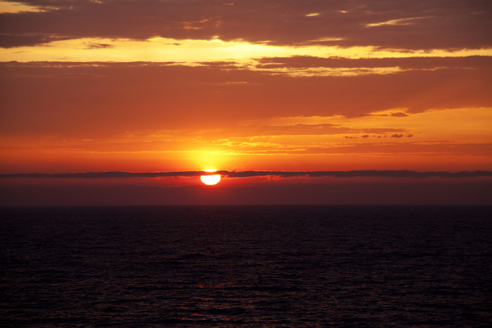 Sonnenuntergang in Norwegen