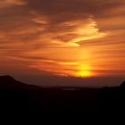 Sonnenuntergang in Norwegen