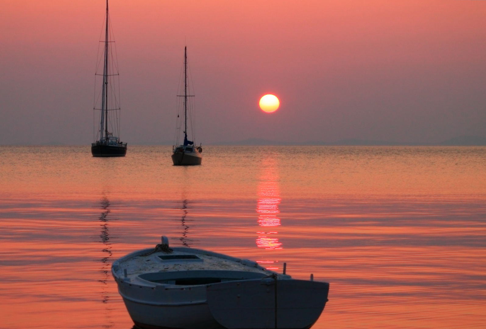 Sonnenuntergang in Novalia