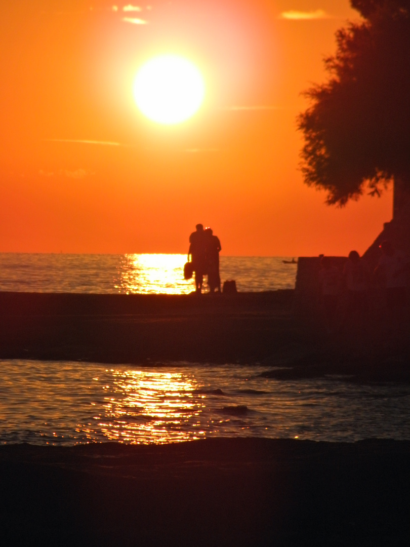 Sonnenuntergang in Novigrad 2